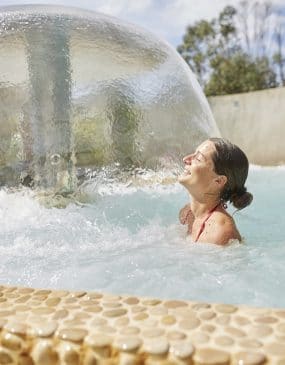 Enjoying a relaxing pause at the Carnac marine spa