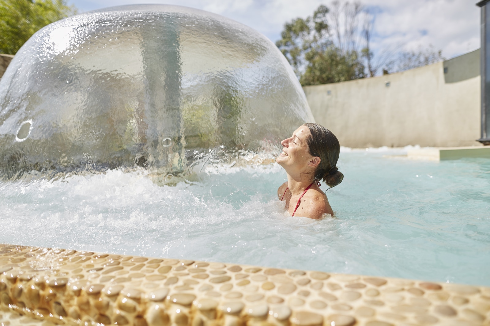 Enjoying a relaxing pause at the Carnac marine spa