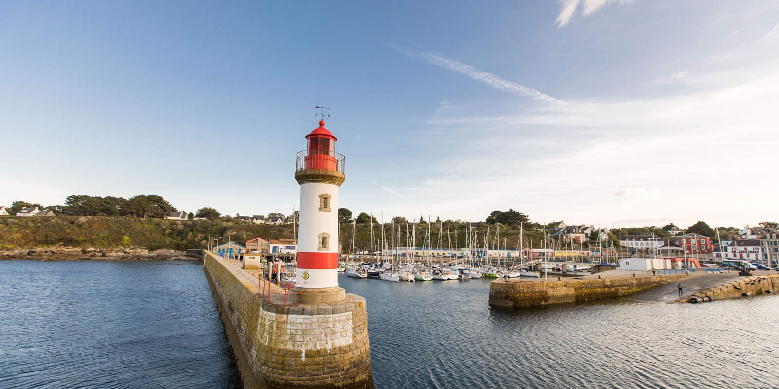 Port Tudy sur l'île de Groix copyright-Simon BOURCIER-Morbihan Tourisme