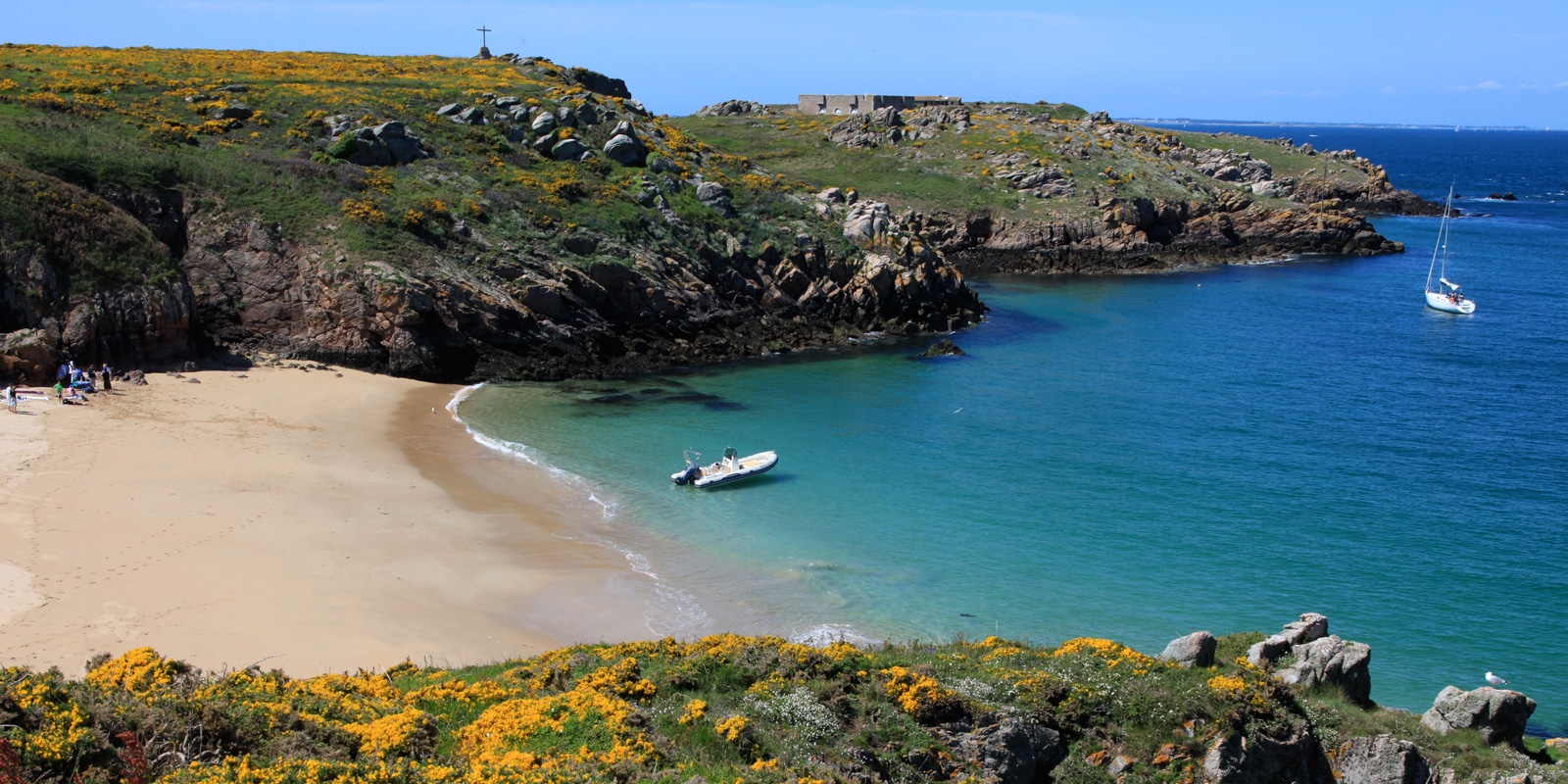 Plage sur l'île de Houat copyright Marc SCHAFFNER