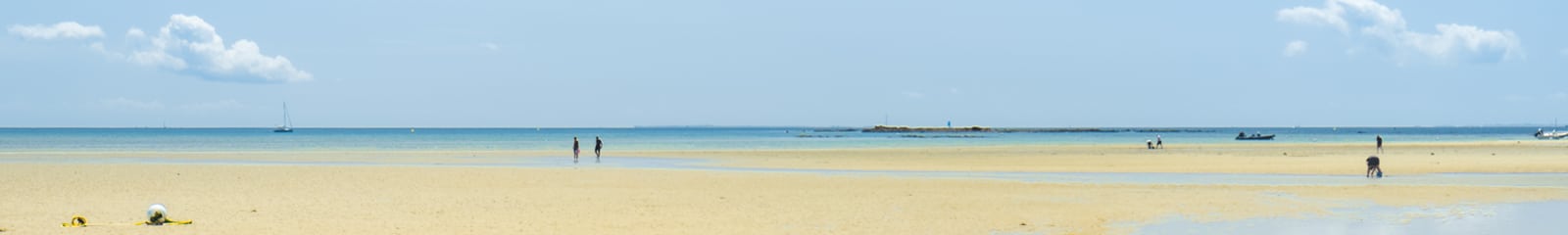 Marée basse à Carnac