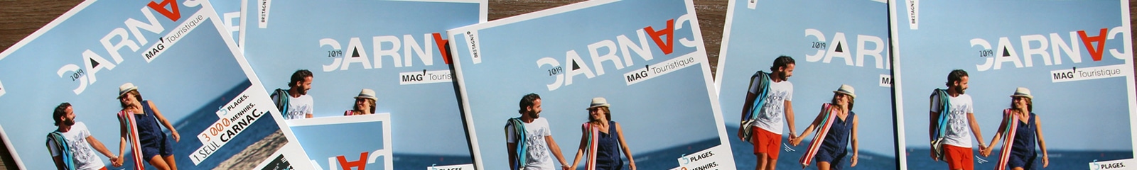 Mag' touristique édité par l'OT Carnac