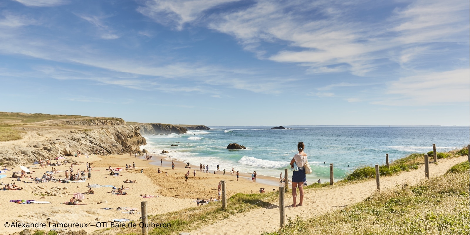 Port Blanc ©Alexandre Lamoureux – OTI Baie de Quiberon